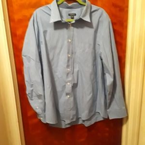 George checkered button down shirt 2xl